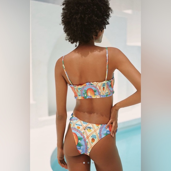 Colorful Patterned Bikini Bottoms - Picture 2 of 3